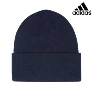 Adidas Cuffed Knit Beanie-Navy (EC2642)