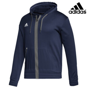 Adidas Team Issue performance full zip  hoodie -Team Navy/grey