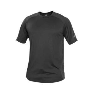 Rawlings Crew Neck Tech Tee-Black