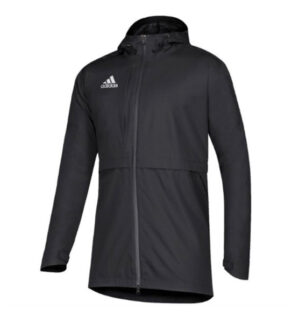 Adidas Game Mode Full Zip water resistant Rain Jacket – BLACK