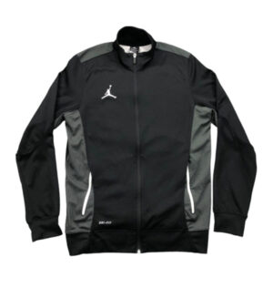 Jordan Flight Team Basketball Jacket-Black/White