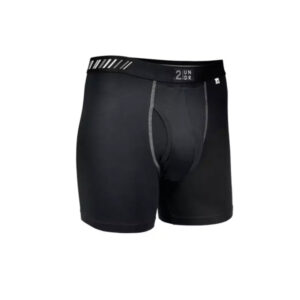 2UNDR SWING SHIFT Ultra Soft 6″ Boxer Brief – Black (2U01BB.002)