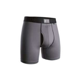 2UNDR POWER SHIFT 6″ BOXER BRIEF -Cool Grey (2U04BB.024		)