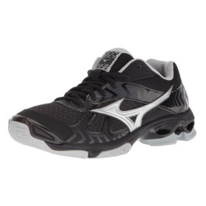 Mizuno Wave Bolt 7 womens volleyball shoes Black/Silver (430238-9073_06)