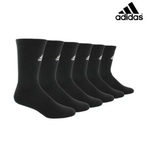 adidas Team Crew Sock 6-Pack-Black (5142694)