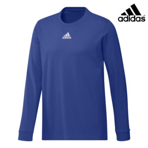 Adidas Unisex Amplifier Cotton Fresh Bos Long Sleeve Tee-Royal