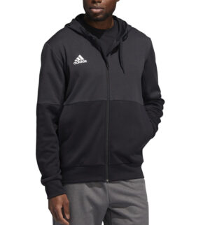 Adidas TEAM ISSUE Full zip Hooded  performance fleece – BLACK (FQ0079)