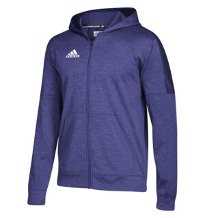 Adidas Team Issue Full Zip Women Performance Hooded Jacket (runs small)-Purple (CY7034)