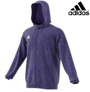 MEN Adidas Team Issue Full Zip Performance Hooded Jacket-Purple (CY7085)