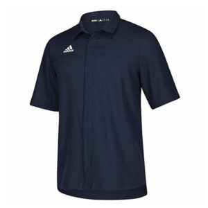 Adidas Team Iconic full button polo shirt   – NAVY (1787COW)