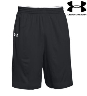 Under Armour Men’s Drop Step Reversible Basketball Short-Black/White (UKS526M)