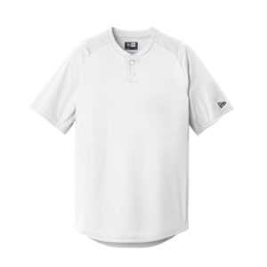 New Era men Diamond Era 2-Button Jersey-White (NEA221)