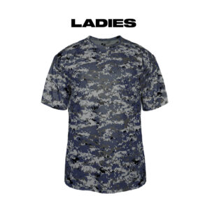 Badger LADIES B-Core Digital performance T-Navy (4186)