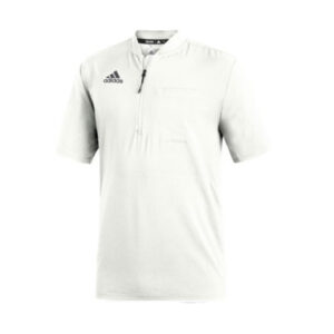 Adidas UNDER THE LIGHTS short sleeve 14 zip pullover -White (FQ1943)