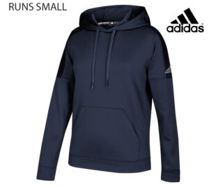 Adidas Women Team Issue Hooded Sweatshirt-Navy (CF2837)