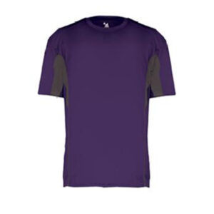 Badger B-Core Drive Color Block Performance T-Purple/Graphite (4147)