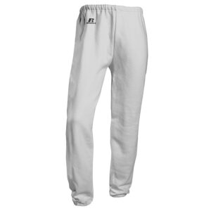 Russell Dri-Power Closed-Bottom Fleece Pocket Pant-Light Oxford (696HBM0)