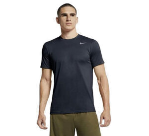 Nike Legend Short Sleeve Dri-Fit T shirts-Dark Obsidian (384407)