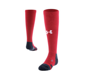 Under Armour Team OTC Sock RED/WHITE (1270244-600)