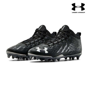 Under Armour Spotlight Select Mid Football Cleat /shoe Black (3022667-001)