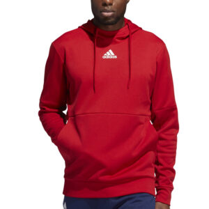 Men Adidas Team Issue Pullover-Red (FQ0156)