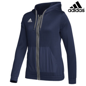 Adidas Women’s Team Issue performance full zip  hoodie -Team Navy/grey (HI0697)