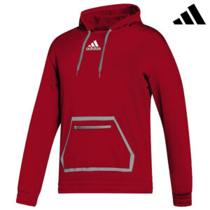 Adidas Team Issue Pullover Hoodie-Red (HI2907)