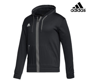 Adidas Team Issue performance full zip  hoodie – Black/grey (HI0713)