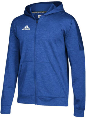 Adidas Team Issue Full Zip performance hood – Royal Melange (CY7081)