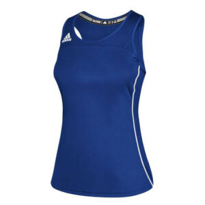 adidas Women’s Utility Compression Tank-Royal (4742)