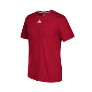 Adidas Go To Performance Short Sleeve Tee 60/40 Blend-Red (4861)