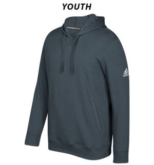 Adidas Youth Fleece Hooded Sweatshirt- ONIX (656FOXW)