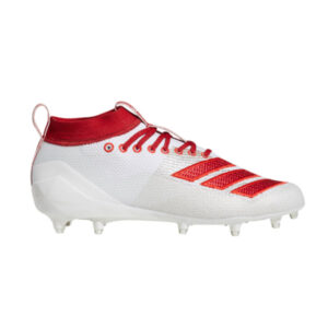 Adidas Adizero 5-Star 8.0  football shoe White/RED size 11.5 (D97028)