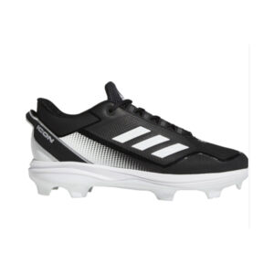 Adidas Icon 7 TPU molded baseball cleat/shoe Black/White (FZ1559)