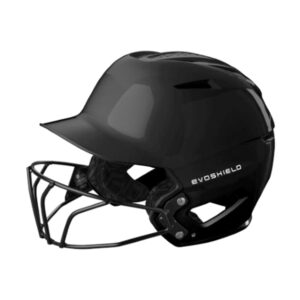 Evoshield XVT 2.0 softball batting helmet with mask – GLOSSY BLACK (WB5725901)