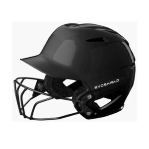 Evoshield XVT 2.0 softball batting helmet with mask – GLOSSY BLACK (WB5725901)