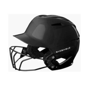 Evoshield XVT 2.0 softball batting helmet with mask – GLOSSY BLACK (WB5725901)