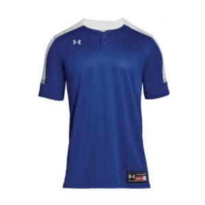 Under Armour IGNITE 2-Button base mesh baseball jersey-Royal/White (UBJ113M)