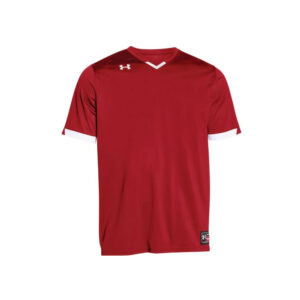 Under Armour YOUTH Ignite V-Neck Stock Baseball Jersey-Scarlet/White (UBJ112Y)