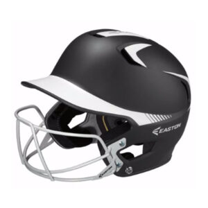 Easton Z5 Grip 2-Tone Batting Helmet With Mask Senior (6 7/8 – 7 5/8)-White/Black (A168097)