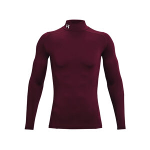 Under Armour ColdGear Men Compression Mock long sleeve-Maroon (1265648)