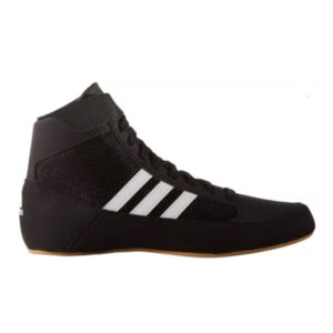 Adidas Kids HVC-2 Wrestling shoes Black/White/Gum (AQ3327)