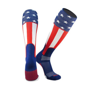 Twin City Uncle Sam USA over the Calf Sock red/white/blue (UNCLESAM-OTC)