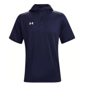 Under Armour Men’s UA Command Short Sleeve Hoodie-navy (1360690)