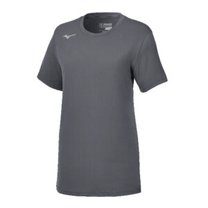 Mizuno Womens Attack Tee-Charcoal (440395)