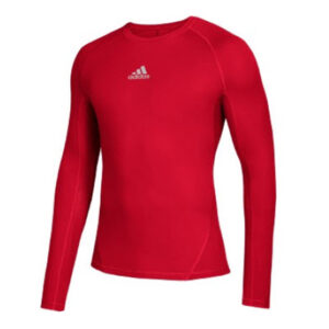 Adidas Alphaskin Long Sleeve Compression top – POWER RED (841TURD)