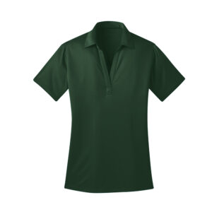 Port Authority Ladies Silk Touch Performance Polo-Dark Green (L540)