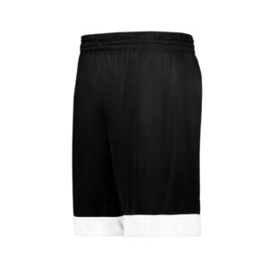 Augusta Swish Reversible Basketball Short-Black/White (6929)