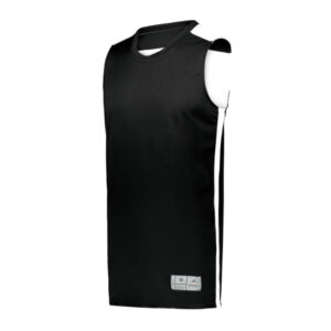 Augusta YOUTH Swish Reversible Basketball Jersey-Black/White (6928)