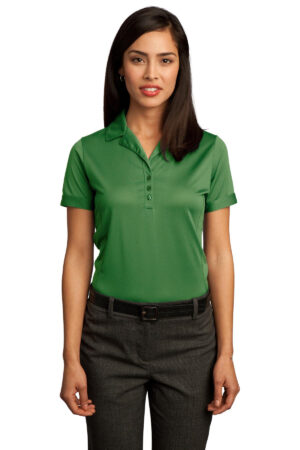 Red House Ladies Contrast Stitch Performance Pique Polo-Clay Green (RH50)